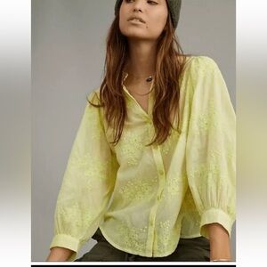 NWT Anthropologie size 1X Bella blouse